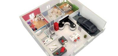 Programme terrain + maison à Dijon en Côte-d'Or (21) de 411 m² à vendre au prix de 350900€ - 2