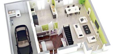 Programme terrain + maison à Dijon en Côte-d'Or (21) de 327 m² à vendre au prix de 354700€ - 3