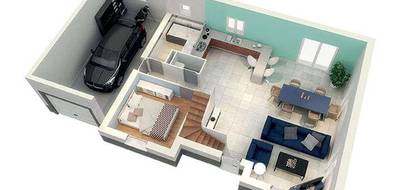 Programme terrain + maison à Dijon en Côte-d'Or (21) de 431 m² à vendre au prix de 379000€ - 3