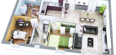 Programme terrain + maison à Dijon en Côte-d'Or (21) de 327 m² à vendre au prix de 290600€ - 4
