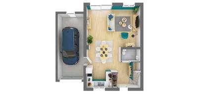 Programme terrain + maison à Chieulles en Moselle (57) de 84 m² à vendre au prix de 359127€ - 4
