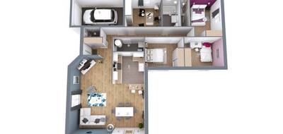 Programme terrain + maison à Bordeaux en Gironde (33) de 100 m² à vendre au prix de 320092€ - 3