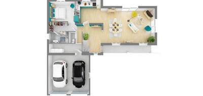 Programme terrain + maison à Besançon en Doubs (25) de 135 m² à vendre au prix de 413740€ - 2