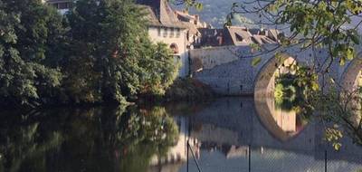 Terrain seul à Entraygues-sur-Truyère en Aveyron (12) de 1300 m² à vendre au prix de 22100€ - 1