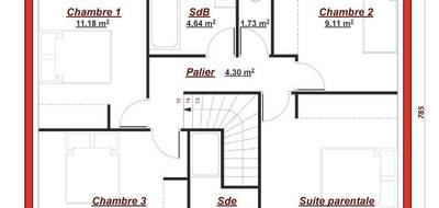 Programme terrain + maison à Suresnes en Hauts-de-Seine (92) de 125 m² à vendre au prix de 1394700€ - 4