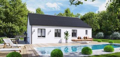 Programme terrain + maison à Chieulles en Moselle (57) de 73 m² à vendre au prix de 339474€ - 2