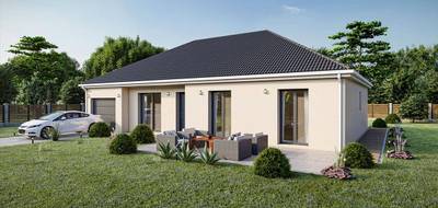 Programme terrain + maison à Chieulles en Moselle (57) de 87 m² à vendre au prix de 353547€ - 3