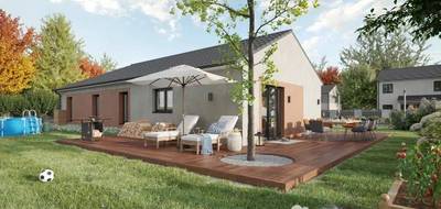 Programme terrain + maison à Chieulles en Moselle (57) de 105 m² à vendre au prix de 320834€ - 2