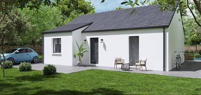 Programme terrain + maison à La Porte du Der en Haute-Marne (52) de 74 m² à vendre au prix de 127082€ - 1