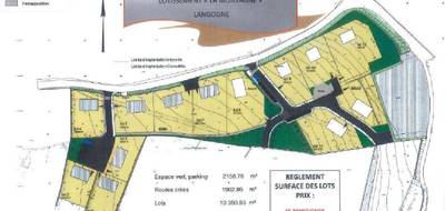 Terrain seul à Langogne en Lozère (48) de 724 m² à vendre au prix de 34940€ - 1