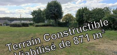 Terrain seul à Angers en Maine-et-Loire (49) de 871 m² à vendre au prix de 139500€ - 1
