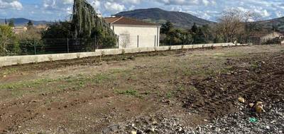 Terrain seul à Chomérac en Ardèche (07) de 293 m² à vendre au prix de 67000€ - 1