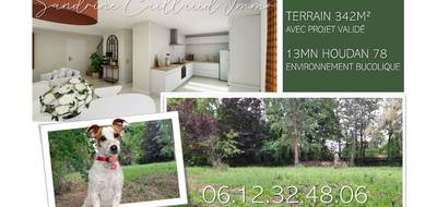 Terrain seul à Houdan en Yvelines (78) de 342 m² à vendre au prix de 69200€ - 1