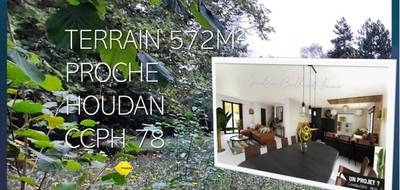 Terrain seul à Houdan en Yvelines (78) de 572 m² à vendre au prix de 85000€ - 1
