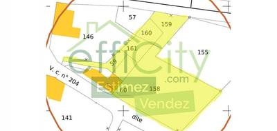 Terrain seul à Souleuvre en Bocage en Calvados (14) de 1518 m² à vendre au prix de 25850€ - 3