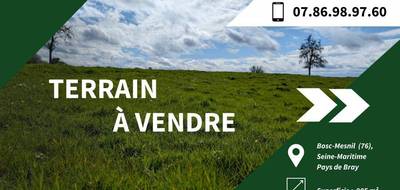 Terrain seul à Saint-Saëns en Seine-Maritime (76) de 905 m² à vendre au prix de 32500€ - 1