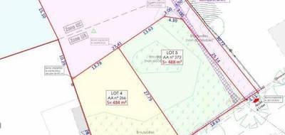 Terrain seul à Angers en Maine-et-Loire (49) de 871 m² à vendre au prix de 139500€ - 2