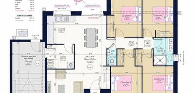 Programme terrain + maison à Angers en Maine-et-Loire (49) de 110 m² à vendre au prix de 325000€ - 4