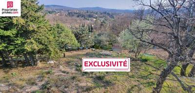 Terrain seul à Saint-Vallier-de-Thiey en Alpes-Maritimes (06) de 1031 m² à vendre au prix de 135000€ - 1