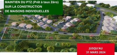 Terrain seul à Perrignier en Haute-Savoie (74) de 331 m² à vendre au prix de 128000€ - 1