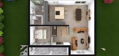 Programme terrain + maison à Nanterre en Hauts-de-Seine (92) de 791 m² à vendre au prix de 1402529€ - 3
