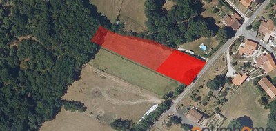 Terrain seul à Saint-Claud en Charente (16) de 2950 m² à vendre au prix de 23500€