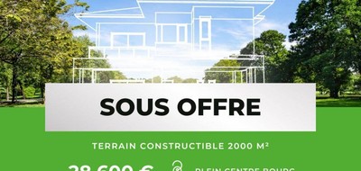 Terrain seul à Romagny Fontenay en Manche (50) de 2000 m² à vendre au prix de 28600€