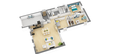 Programme terrain + maison à Civray en Vienne (86) de 2920 m² à vendre au prix de 177347€ - 3