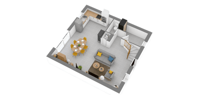 Programme terrain + maison à Guidel en Morbihan (56) de 350 m² à vendre au prix de 327737€ - 4