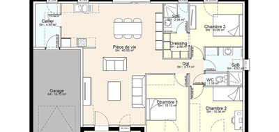 Programme terrain + maison à Fleuré en Vienne (86) de 565 m² à vendre au prix de 189825€ - 3