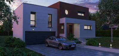 Programme terrain + maison à Metz en Moselle (57) de 130 m² à vendre au prix de 497000€ - 1