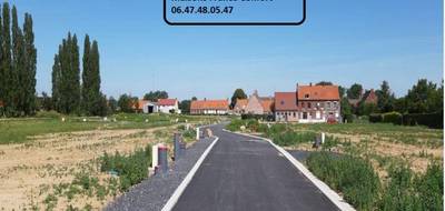 Terrain seul à Noordpeene en Nord (59) de 562 m² à vendre au prix de 60865€ - 2