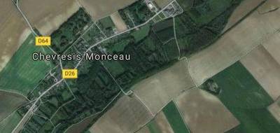 Terrain seul à Chevresis-Monceau en Aisne (02) de 601 m² à vendre au prix de 14500€ - 1