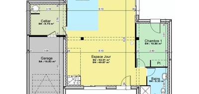 Programme terrain + maison à Saint-Gervais-en-Belin en Sarthe (72) de 75 m² à vendre au prix de 235000€ - 4