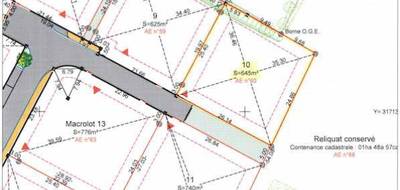 Terrain seul à Cologne en Gers (32) de 0 m² à vendre au prix de 65000€ - 1
