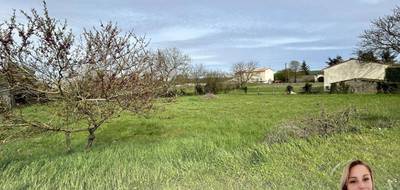 Terrain seul à Mansle en Charente (16) de 1500 m² à vendre au prix de 24200€ - 2
