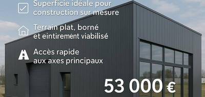 Terrain seul à Souvigny en Allier (03) de 2017 m² à vendre au prix de 50600€ - 1