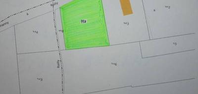 Terrain seul à Roilly en Côte-d'Or (21) de 2000 m² à vendre au prix de 25000€ - 1