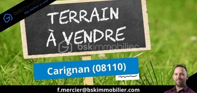 Terrain seul à Carignan en Ardennes (08) de 679 m² à vendre au prix de 31000€