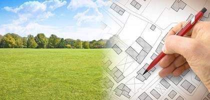 Terrain seul à Bâgé-Dommartin en Ain (01) de 570 m² à vendre au prix de 43000€