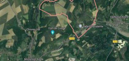 Terrain seul à Celles-sur-Aisne en Aisne (02) de 1106 m² à vendre au prix de 39500€
