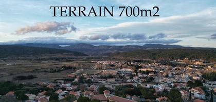 Terrain seul à Estagel en Pyrénées-Orientales (66) de 700 m² à vendre au prix de 107000€