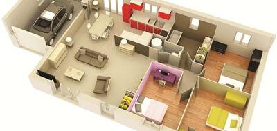 Programme terrain + maison à Pajay en Isère (38) de 2400 m² à vendre au prix de 264700€ - 4