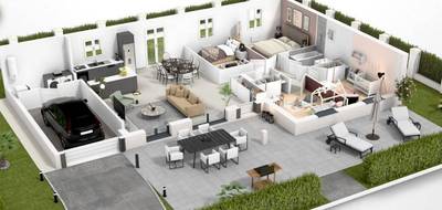 Programme terrain + maison à Millery en Rhône (69) de 830 m² à vendre au prix de 469000€ - 3