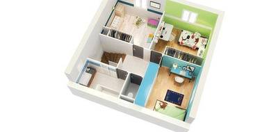 Programme terrain + maison à Roche en Isère (38) de 1068 m² à vendre au prix de 396100€ - 3