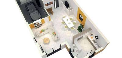Programme terrain + maison à Champier en Isère (38) de 800 m² à vendre au prix de 303365€ - 3