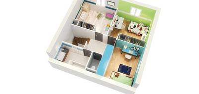 Programme terrain + maison à Chonas-l'Amballan en Isère (38) de 922 m² à vendre au prix de 460000€ - 3