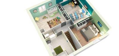 Programme terrain + maison à Lagnieu en Ain (01) de 725 m² à vendre au prix de 328450€ - 3