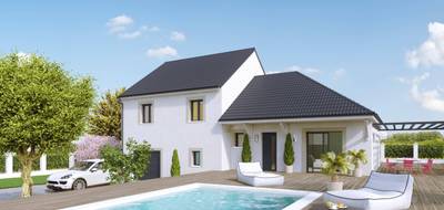 Programme terrain + maison à Saint-Nicolas-de-Macherin en Isère (38) de 879 m² à vendre au prix de 372054€ - 1