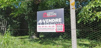 Terrain seul à Libourne en Gironde (33) de 0 m² à vendre au prix de 76000€ - 1